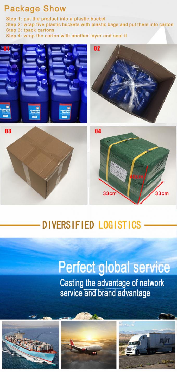 Water Based Leather Edge Coating Paint for PU Leather Bag Wallet Shoes Belt Color Edge Ink 10